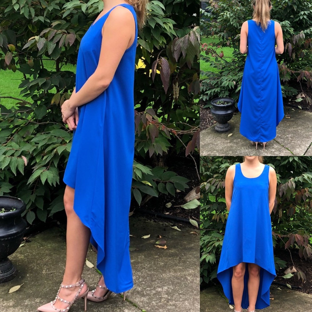 High-to-low Flowy Dress